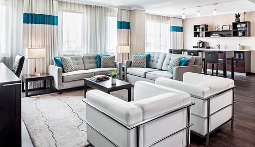 Suite, 1 cama de matrimonio grande con sofá cama, no fumadores, balcón (Tower)