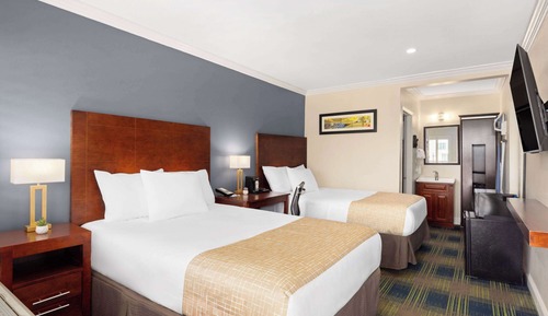 Habitación, 2 camas dobles, no fumadores