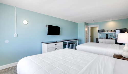 Suite estudio junior, 2 camas de matrimonio, cocina básica