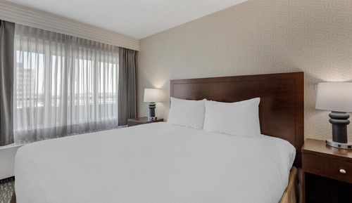 Suite, varias camas, no fumadores, frigorífico (1 King and 2 Single Bunk Beds)