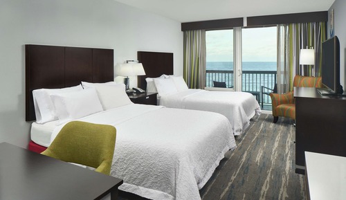 Habitación, 2 camas de matrimonio, balcón