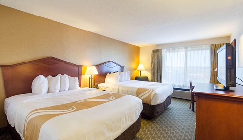 Habitación estándar, 2 camas de matrimonio, no fumadores (Upper Floor)