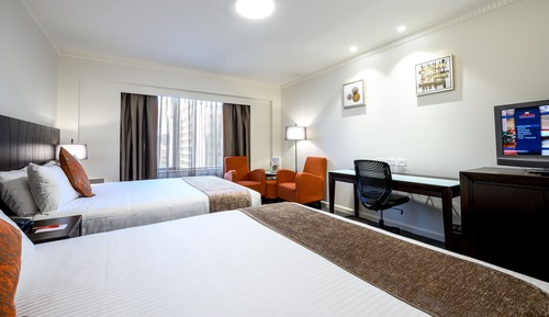 Habitación ejecutiva doble, 2 camas dobles