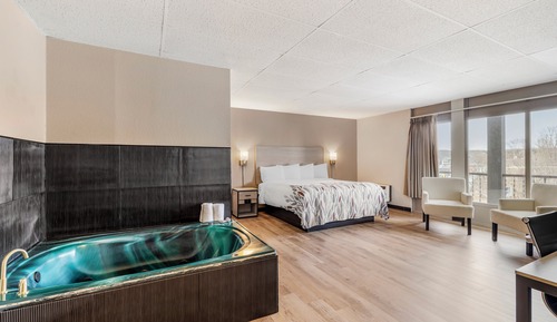 Habitación superior, 1 cama de matrimonio grande, no fumadores, bañera de hidromasaje