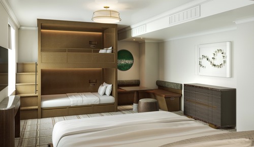 Habitación familiar, varias camas (Gatehouse)