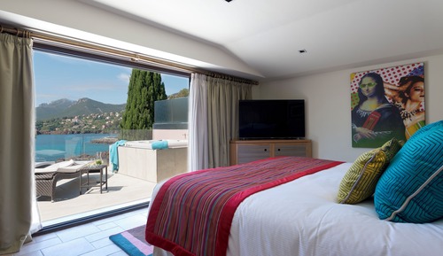 Villa, 3 habitaciones, bañera de hidromasaje, vistas al mar (Terrace)