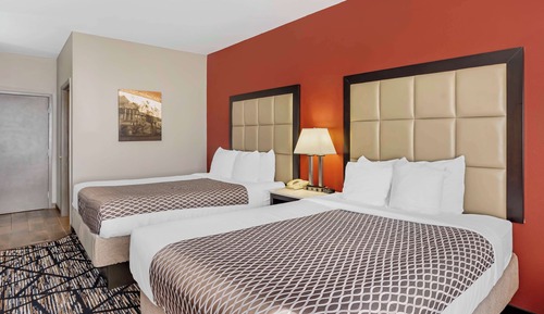 Habitación estándar, 2 camas de matrimonio, no fumadores, frigorífico y microondas