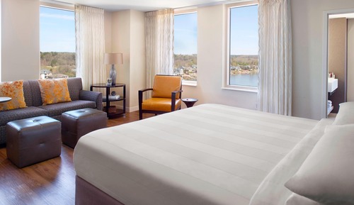 Suite junior, 1 cama de matrimonio grande, no fumadores, vistas al río