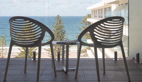 Habitación, 1 cama de matrimonio, balcón, vistas al mar