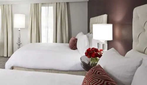 Habitación, 2 camas de matrimonio