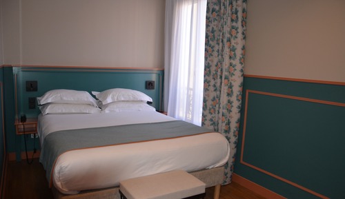 Habitación clásica doble, en la zona del jardín