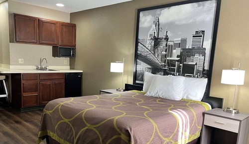 Efficiency, Habitación, 1 cama de matrimonio, no fumadores