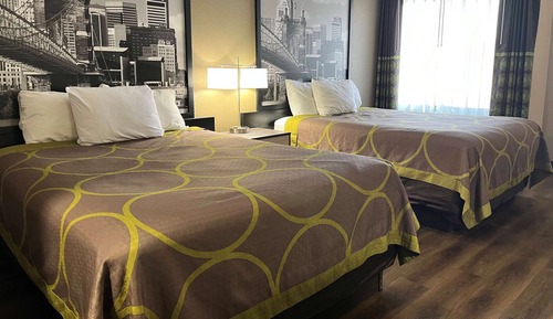 Habitación, 2 camas de matrimonio, no fumadores