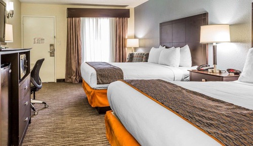 Habitación estándar doble, 2 camas dobles, no fumadores