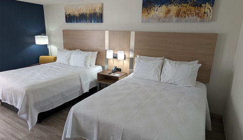 Habitación estándar, 2 camas de matrimonio, no fumadores