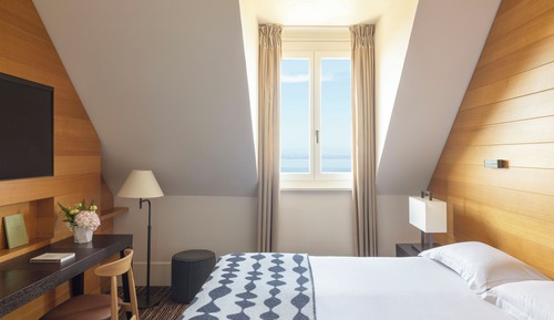 Habitación familiar, vistas al lago