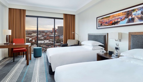 Habitación, 2 camas individuales, vistas al canal