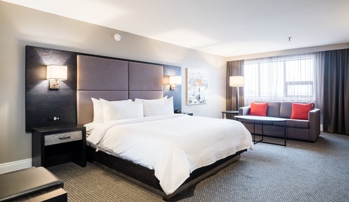 Habitación Premium, 1 cama de matrimonio grande con sofá cama (High Floor)