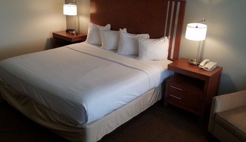 Habitación estándar, 1 cama de matrimonio grande, no fumadores, frigorífico y microondas