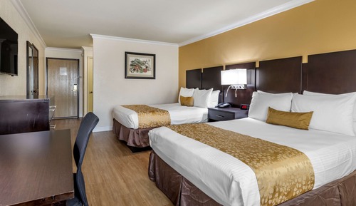 Habitación estándar, 2 camas de matrimonio, no fumadores, frigorífico