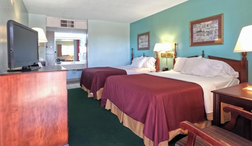 Habitación, 2 camas de matrimonio, no fumadores