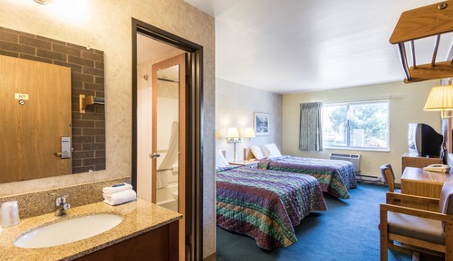 Habitación estándar, 2 camas dobles, accesible para personas con discapacidad, no fumadores