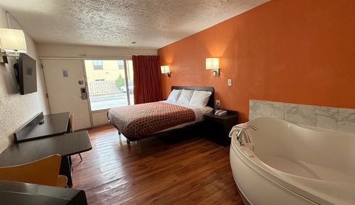 Habitación, 1 cama de matrimonio grande, no fumadores, bañera de hidromasaje