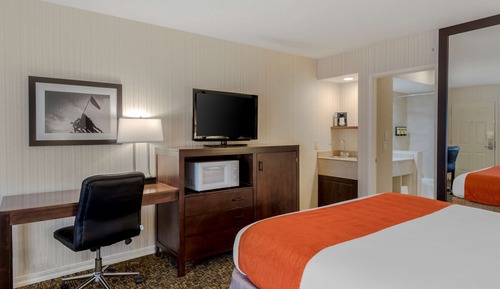 Habitación estándar, 1 cama de matrimonio grande, no fumadores, frigorífico y microondas