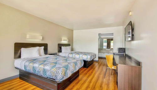 Habitación estándar, 2 camas dobles, fumadores