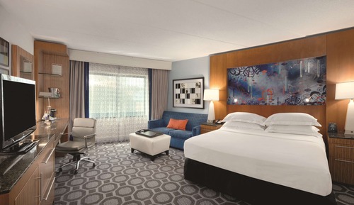 Habitación estándar, 1 cama de matrimonio grande con sofá cama