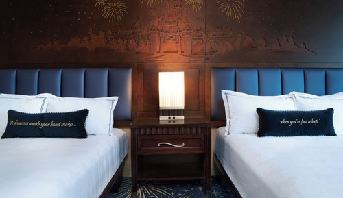 Standard View - Club Level - Two Queen Beds and Day Bed