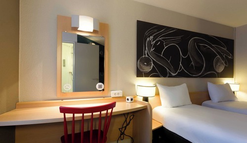 Habitación estándar con 2 camas individuales, no fumadores