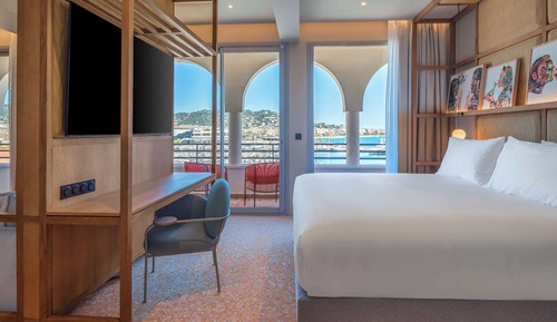 Suite junior, 1 cama de matrimonio grande, vistas al mar