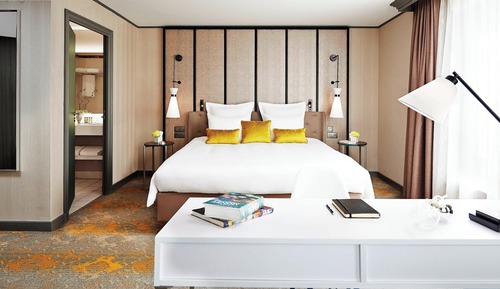 Suite junior, 1 cama de matrimonio grande con sofá cama, no fumadores