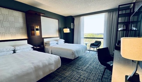 Habitación, 2 camas de matrimonio, no fumadores