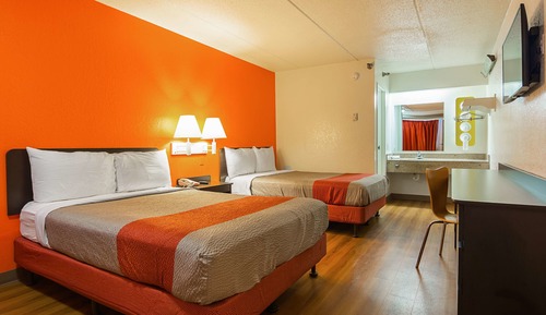 Habitación estándar, 2 camas dobles, accesible para personas con discapacidad, no fumadores