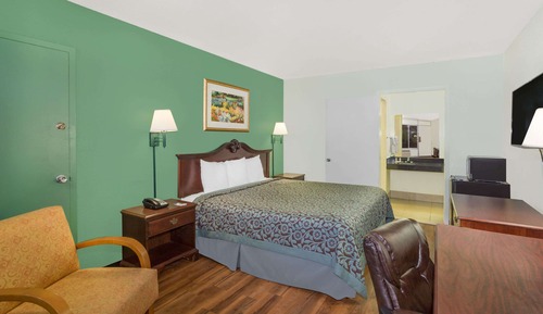 Habitación, 1 cama de matrimonio grande, no fumadores, junto a la piscina