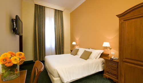 Habitación con 1 cama doble o 2 individuales