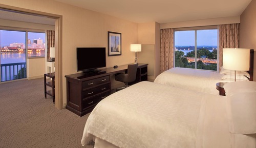 Suite Club, 2 camas dobles, vistas al río