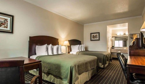 Habitación estándar, 2 camas de matrimonio, no fumadores (Hearing Accessible)