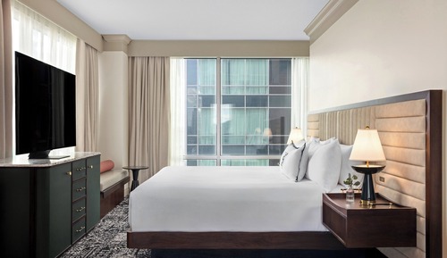 Suite, 1 cama de matrimonio grande con sofá cama (Plaza Suite)