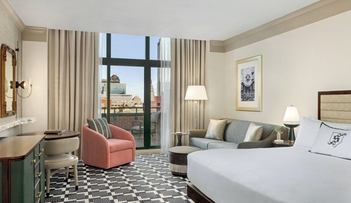 Habitación Premier, 1 cama de matrimonio grande, vistas a la ciudad