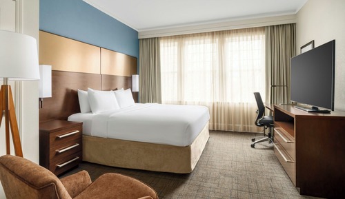 Estudio, 1 cama de matrimonio