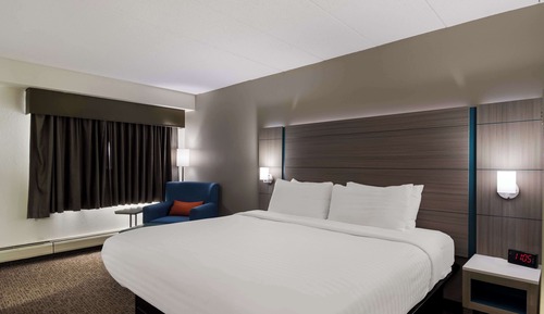 Habitación estándar, 1 cama de matrimonio grande, no fumadores, frigorífico y microondas