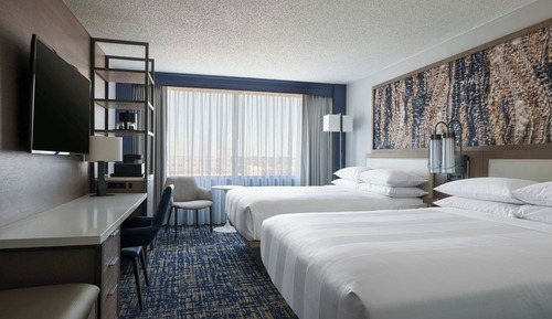 Habitación, 2 camas de matrimonio, no fumadores