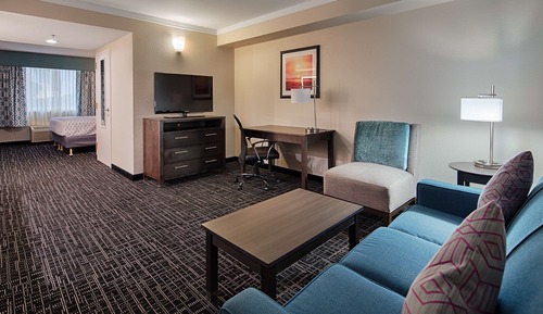 Suite, 1 cama de matrimonio, no fumadores, microondas (with Sofabed)