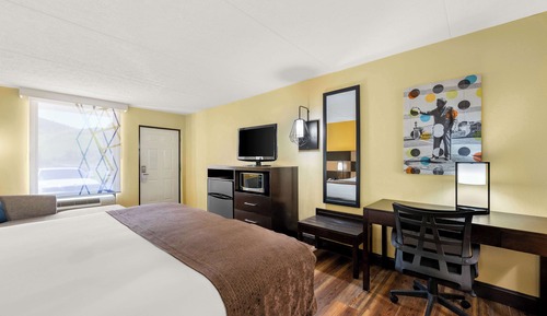 Habitación estándar, 1 cama de matrimonio grande, no fumadores, frigorífico y microondas