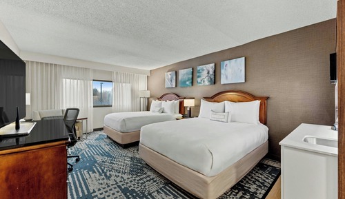 Suite estudio, 2 camas de matrimonio, no fumadores, cocina básica