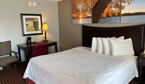 Habitación, 1 cama de matrimonio grande, accesible en silla de ruedas (Roll-in Shower, Exterior)