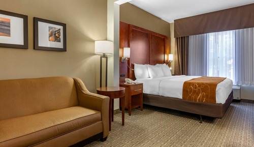 Suite, 1 cama de matrimonio grande con sofá cama, accesible para personas con discapacidad